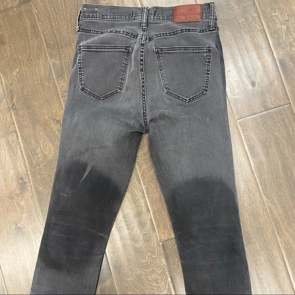 Madewell Gray TwoTone High Riser Skinny size 26 - Picture 5 of 8